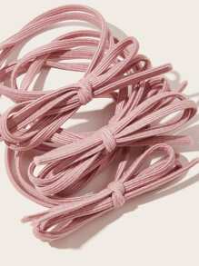 20入組蝴蝶結裝飾髮繩 - 彩色 - 查看 3