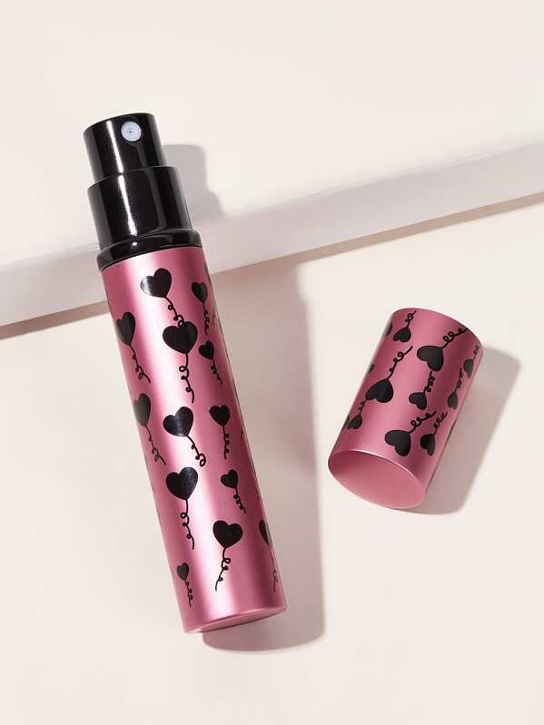 

Heart Pattern Perfume Spray Bottle, Pink