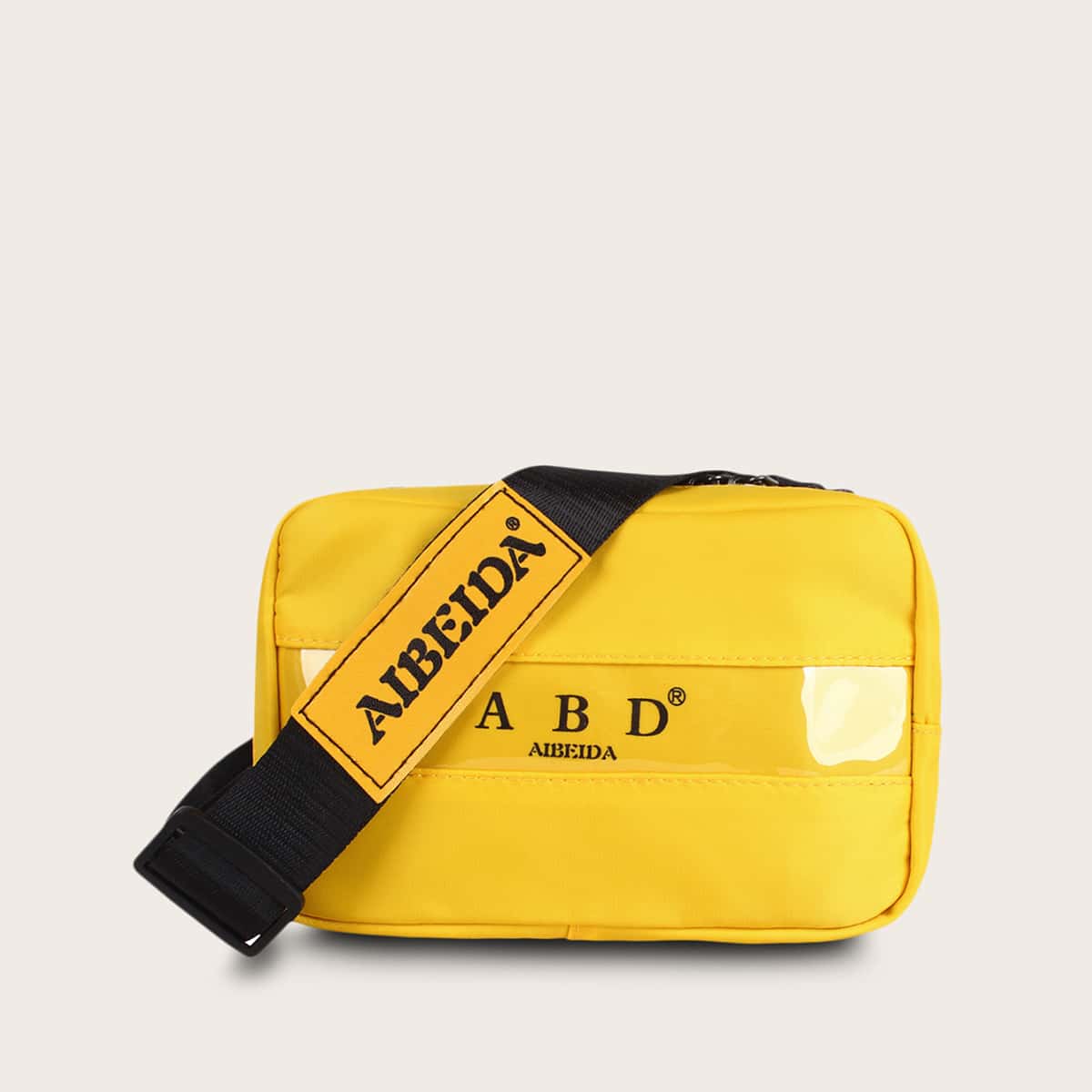 

Letter Graphic Fanny Pack, Yellow bright