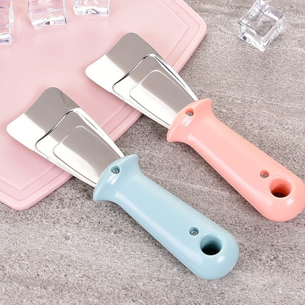 

1pc Random Stainless Steel Deicing Shovel, Multicolor