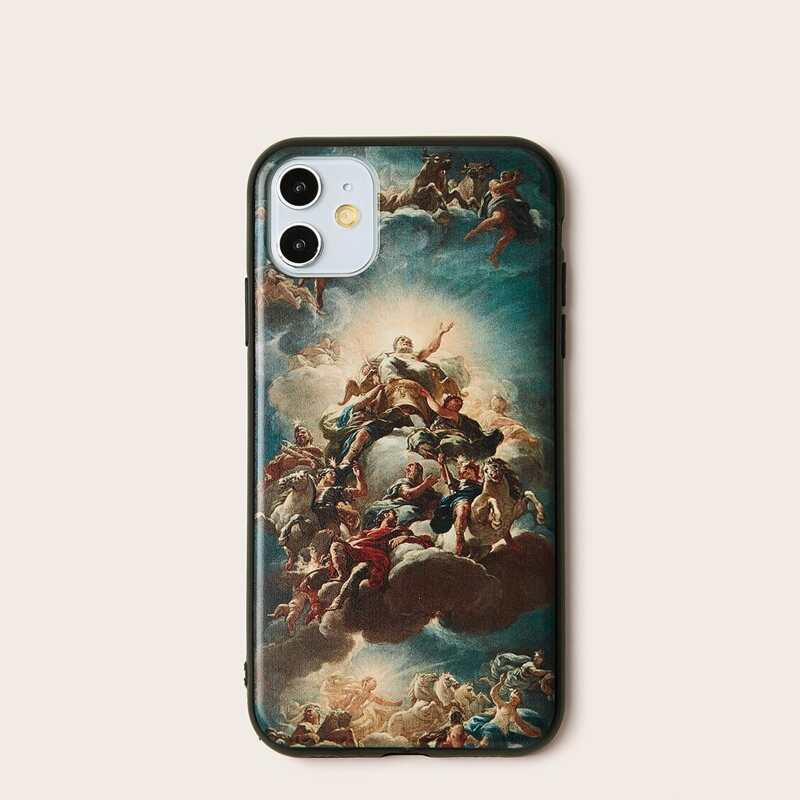 

Oil Painting iPhone Case, Multicolor