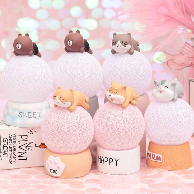 

1pc Random Color Cartoon Animal Decor Night Light, Multicolor
