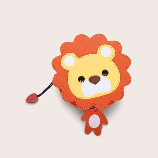 

Girls Lion Design Crossbody Bag, Multicolor