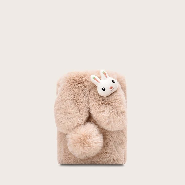

Girls Rabbit Decor Fluffy Crossbody Bag, Multicolor