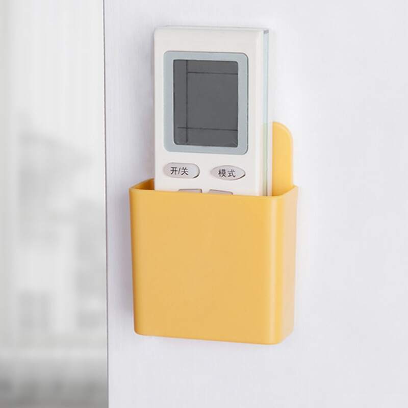 

1pc Wall Mount Solid Storage Box, Multicolor