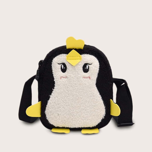 

Girls Penguin Design Crossbody Bag, Multicolor
