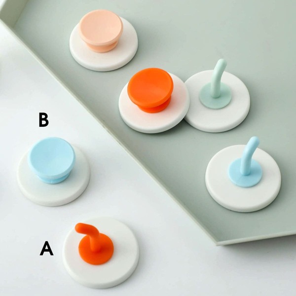 

4pcs Two Tone Wall Hook