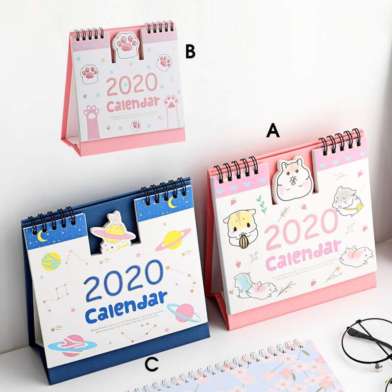 

1pc Cartoon Graphic Desk Calendar
