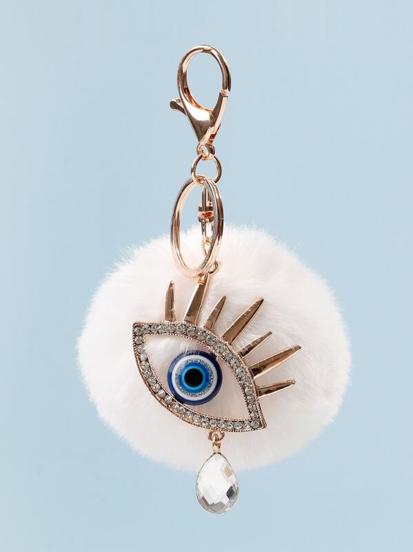 

Eye Charm Keychain, Multicolor