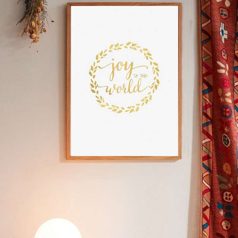 

Slogan Print Wall Art Print Without Frame