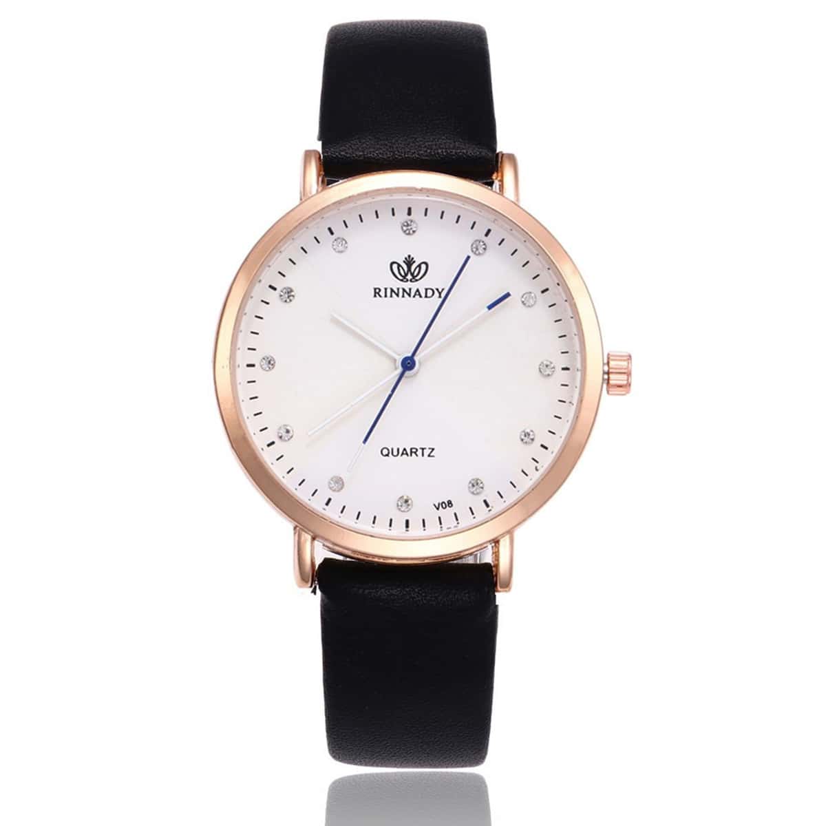 

Rhinestone Scale Dial Watch