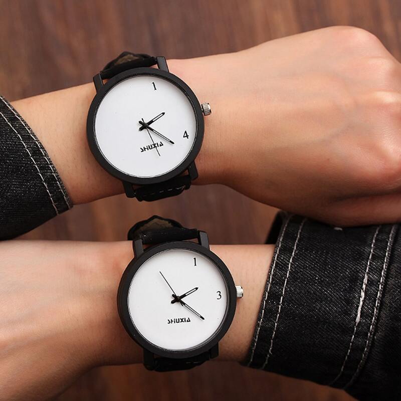 

2pcs Minimalist Couple Watch