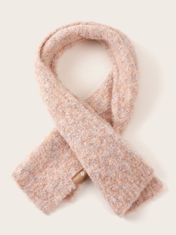 

Simple Fluffy Scarf, Pink