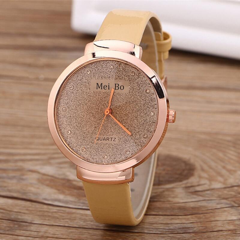 

Glitter Dial Quartz Watch