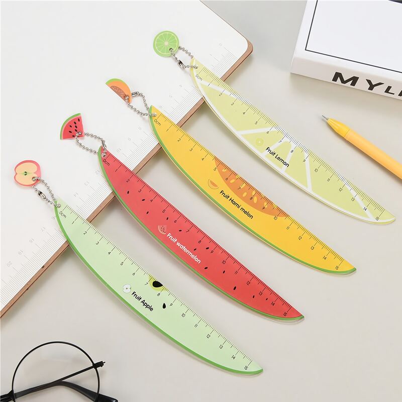 

1pc Fruit Shaped Plastic Ruler
