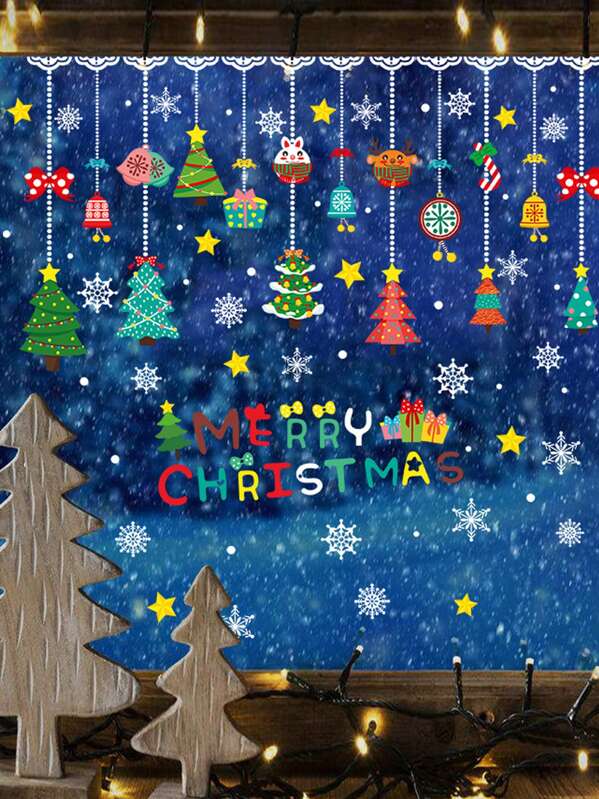 

Christmas Print Wall Sticker