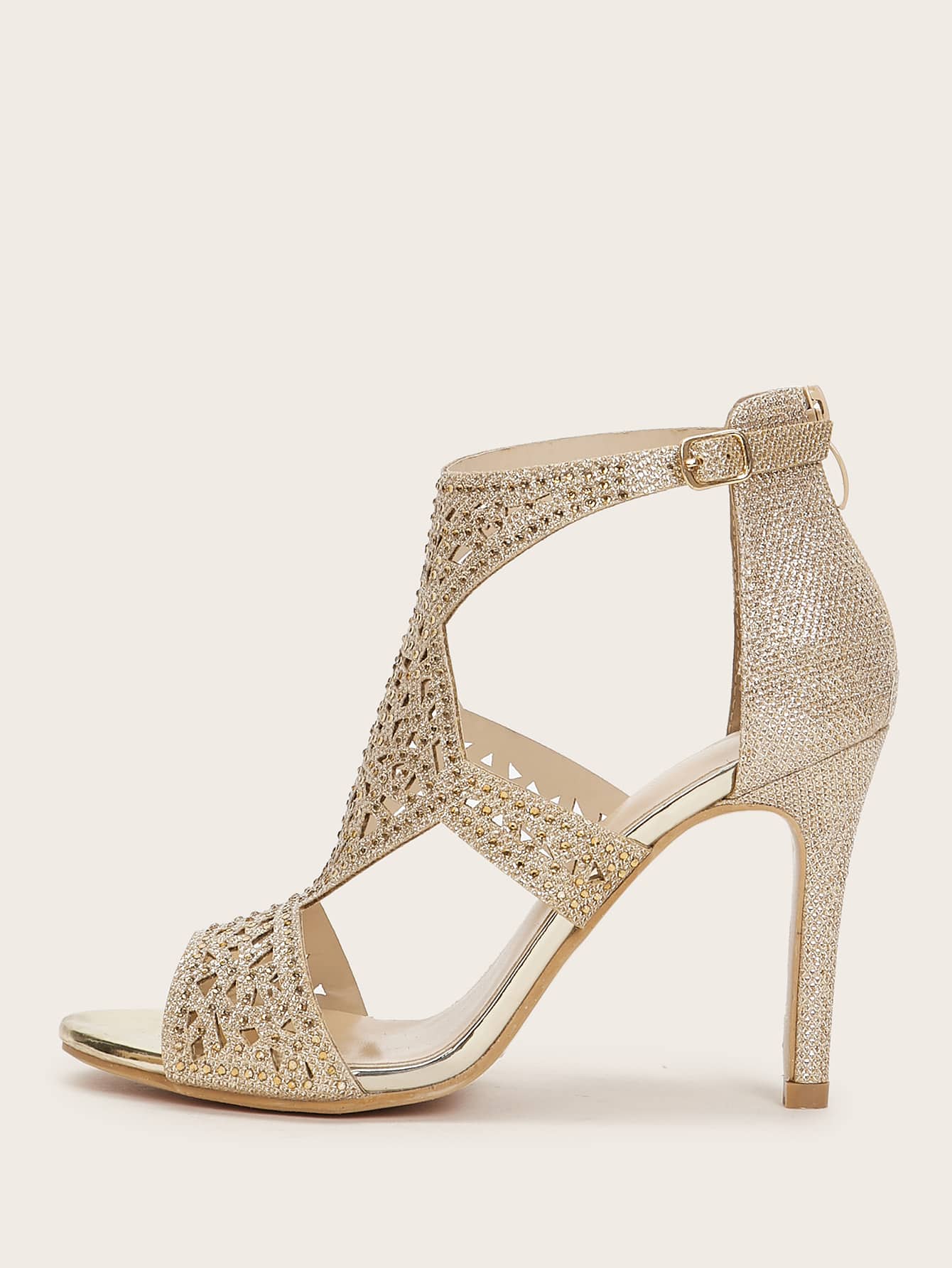 bling stiletto heels