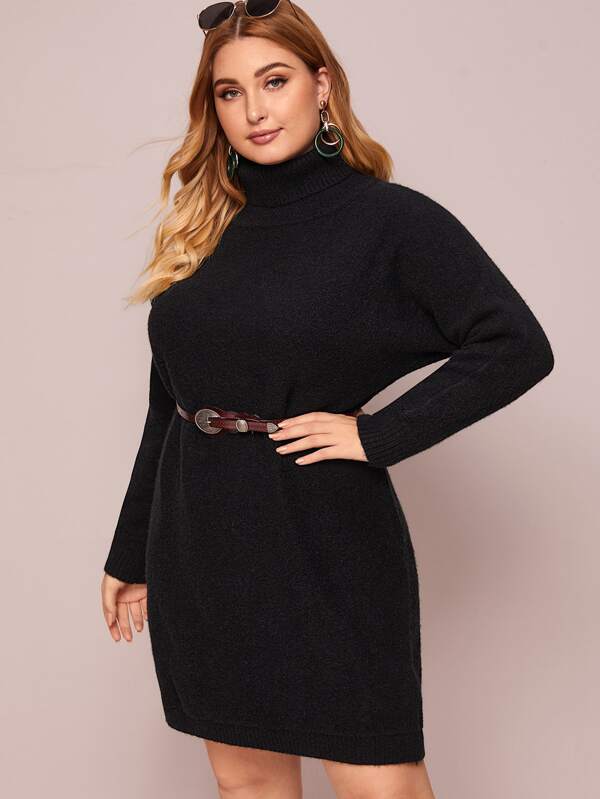 dolman sleeve sweater dress