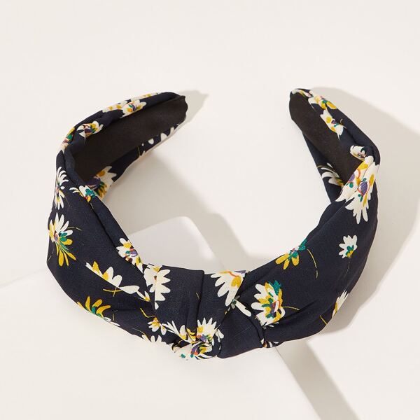 

Daisy Pattern Hair Hoop, Multicolor