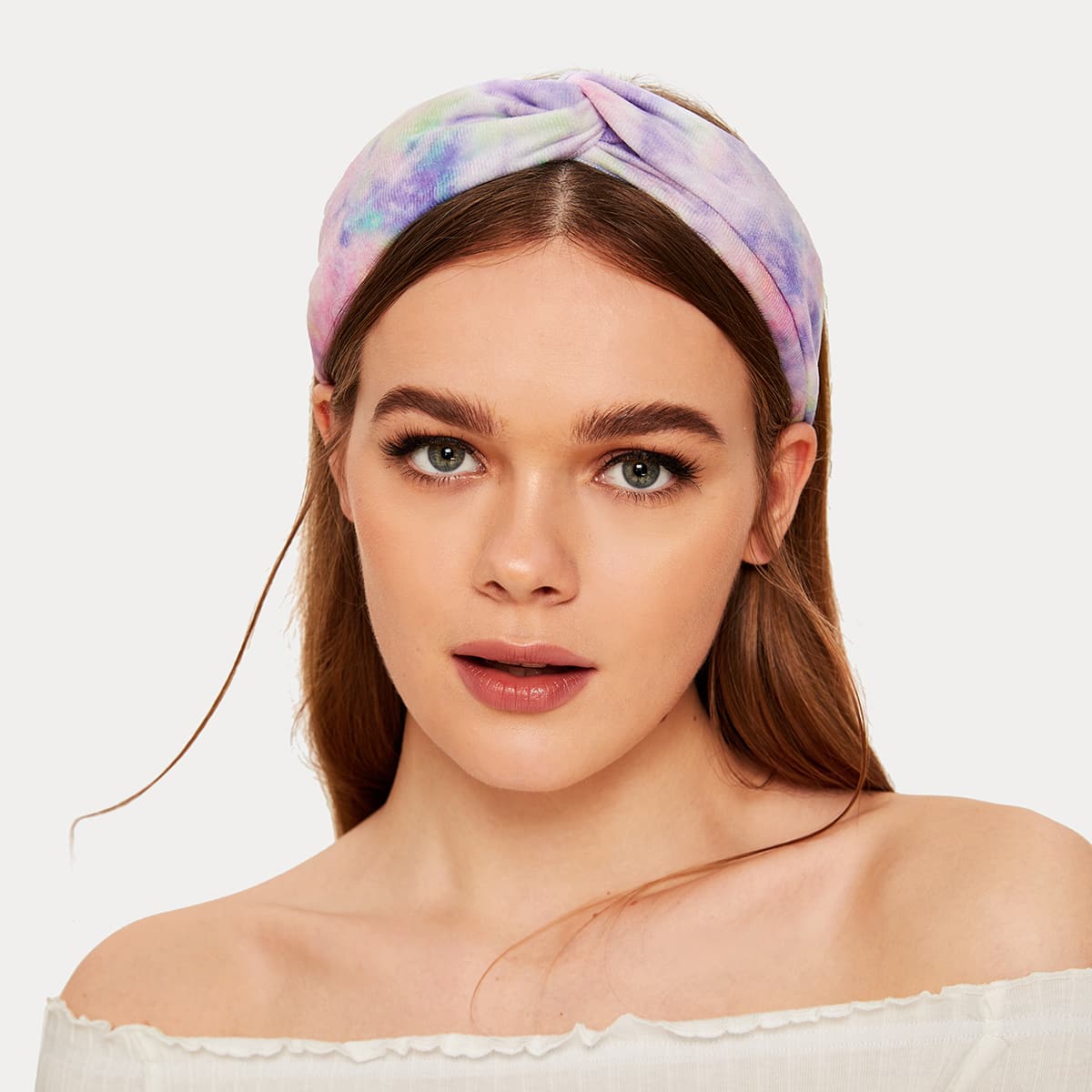 

Tie Dye Knot Headband, Multicolor