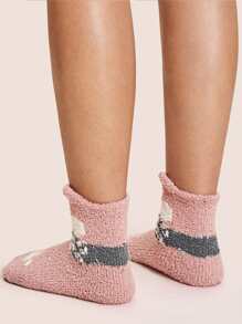 Vớ Cartoon Nhiều màu Giải trí - Nhiều màu - Xem 3