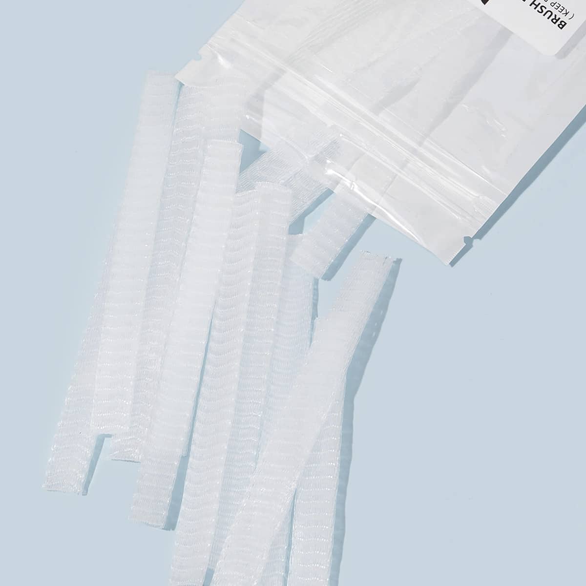 

20pcs Makeup Brush Nets, White