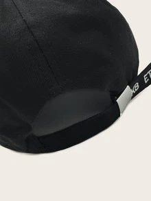 Gorro béisbol de hombres con patrón de astronauta - Negro - Ver 2