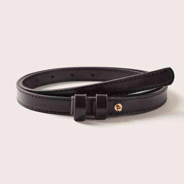 

Kids Skinny Belt, Black
