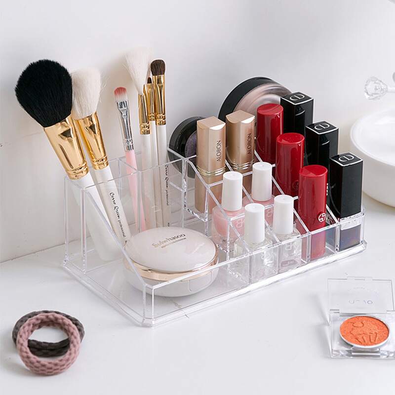 

Clear Multi-compartment Cosmetic Storage Box