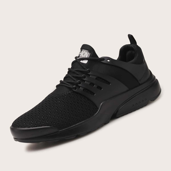 

Men Lace-up Front Wide Fit Sneakers, Red