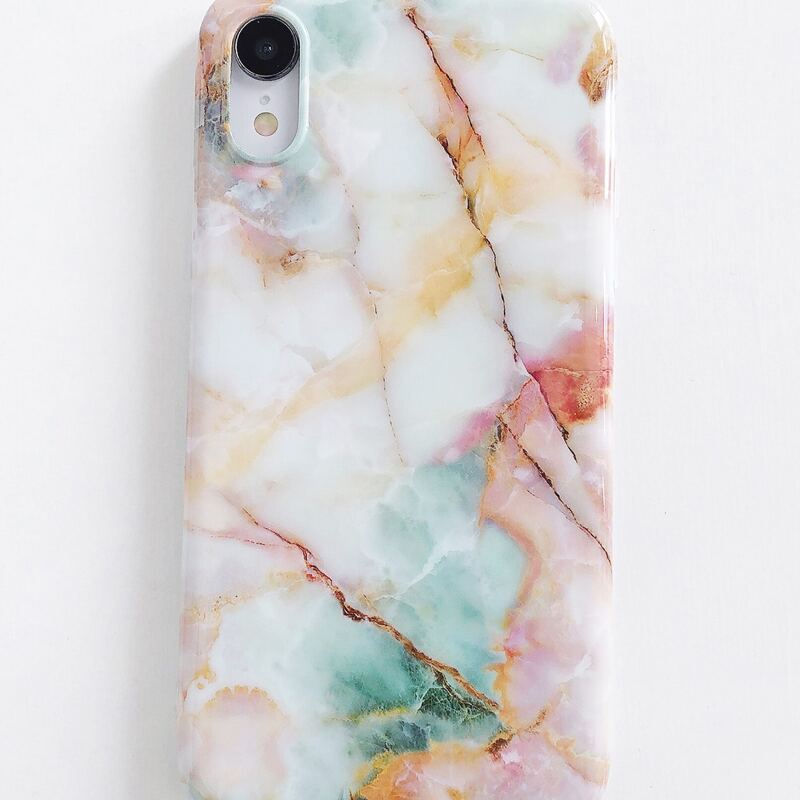 

1pc Marble Pattern iPhone Case