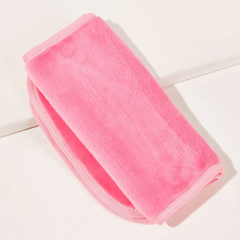 

1pc Facial Cleansing Towel, Pink