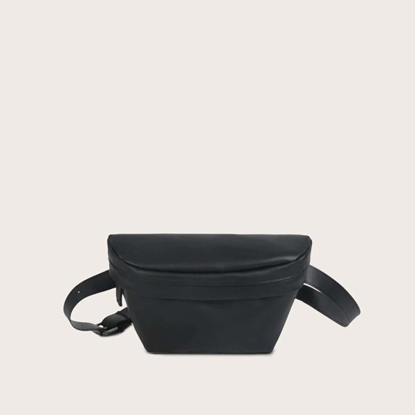 

Girls Zip Front Fanny Pack, Black