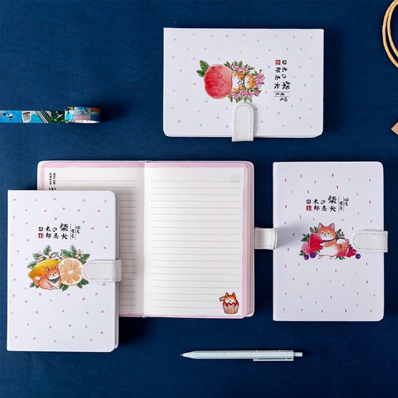 

1pack Random Cartoon Graphic Notebook With Magnetic Buckle
