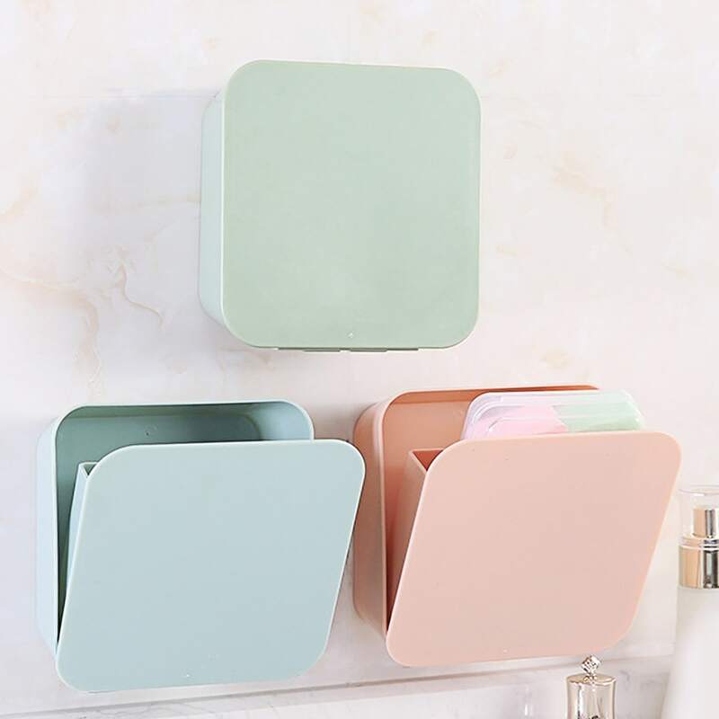 

1pc Wall Mounted Storage Rack, Multicolor