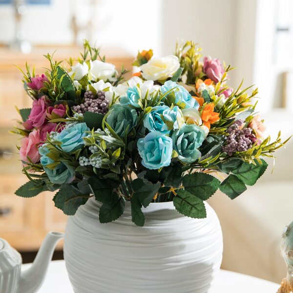 

1bundle Artificial Flower With 12pcs Head
