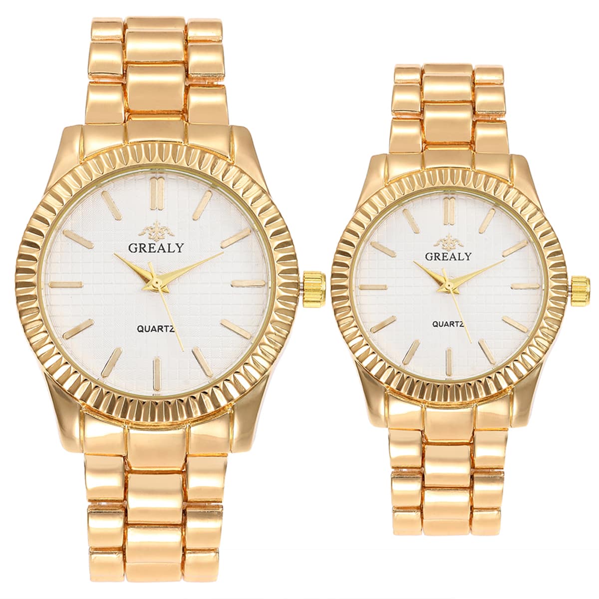 

2pcs Minimalist Couple Quartz Watch