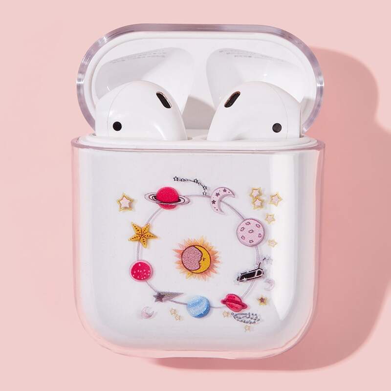 

Galaxy Pattern Clear Airpods Box Protector