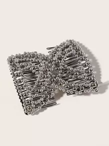 串珠发梳 优雅发夹 爪夹 发夹 发夹