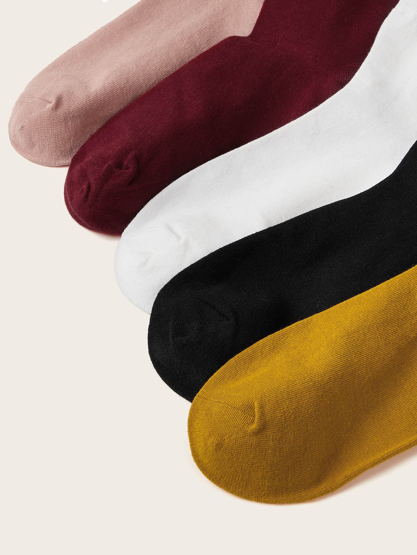 5pairs Frill Trim Socks