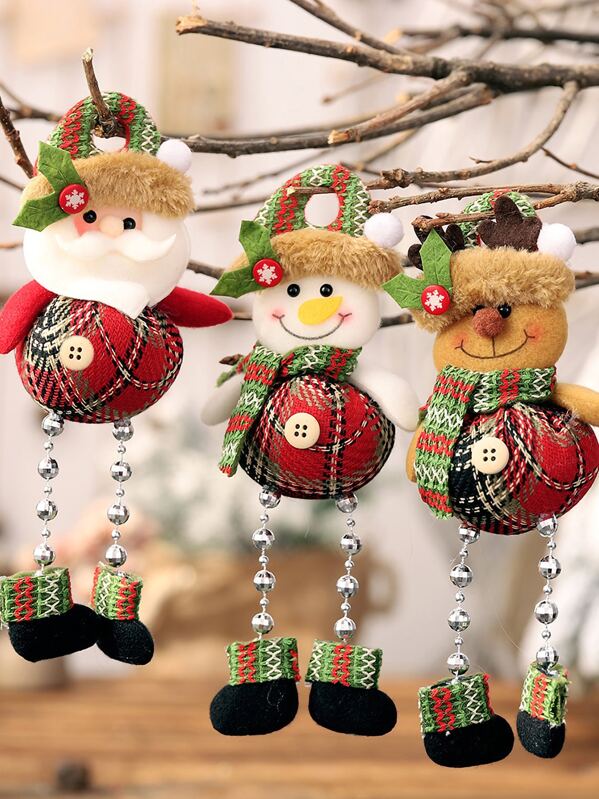 

1pc Christmas Decorative Hanging Ornament, Multicolor