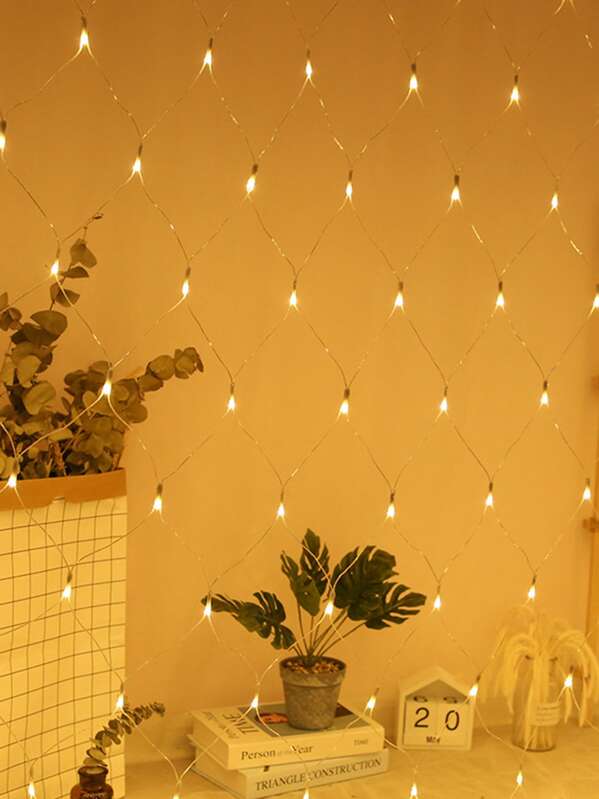 

96pcs Led Fishing Net Shaped String Light