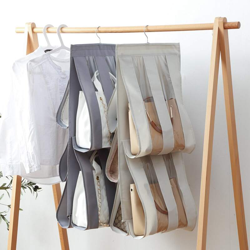 

1pc Random Double-side Hanging Bag Storage Bag, Multicolor