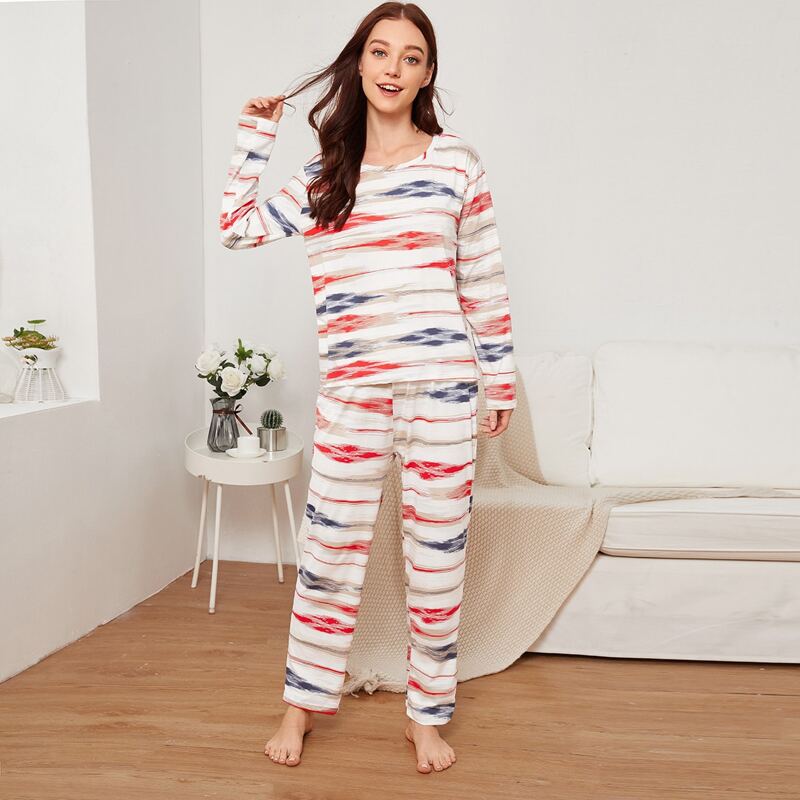 

Tie Dye PJ Set, Multicolor