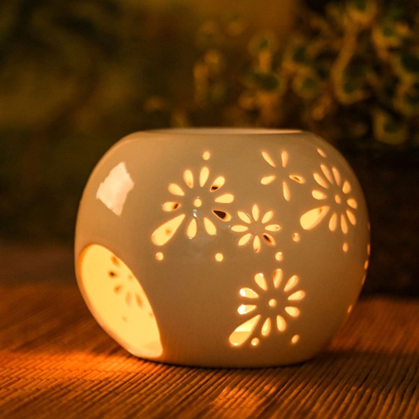 

Hollow Ceramic Candle Cover