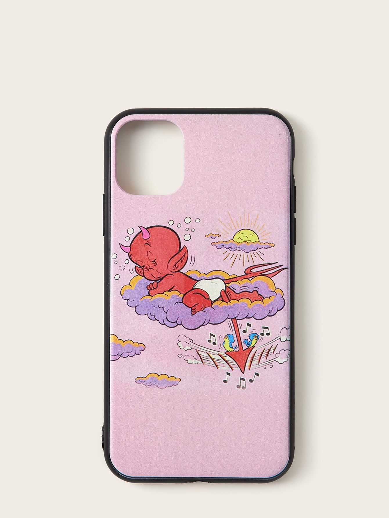 Cartoon Figure Sun Pattern Iphone Case Romwe Usa