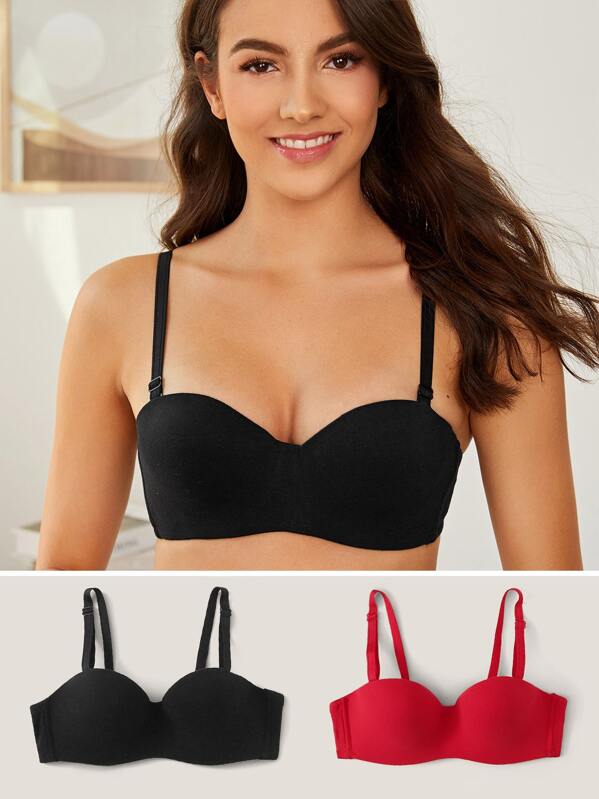 

Push Up Bra Set 2pack, Multicolor