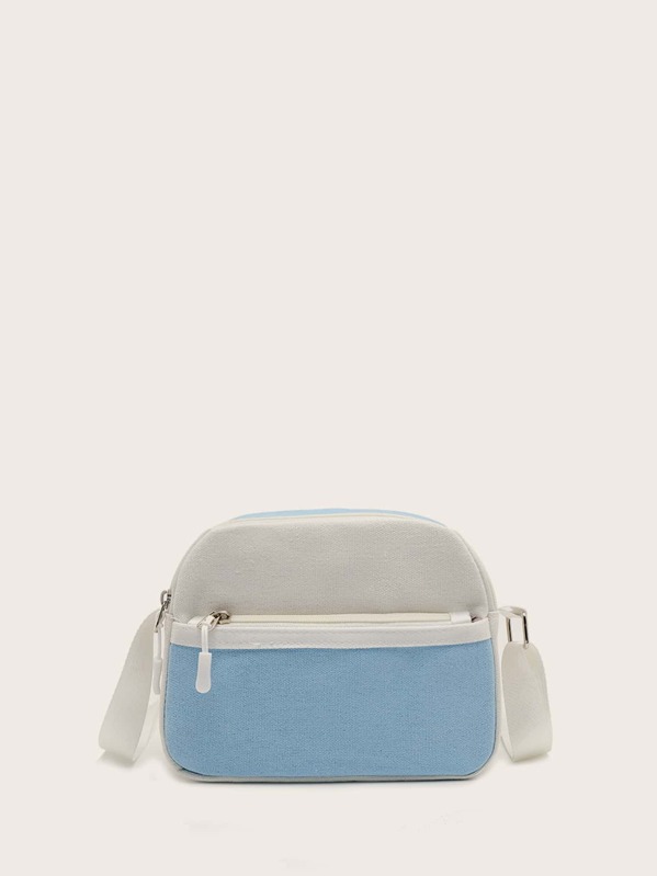 

Girls Color Block Crossbody Bag, Multicolor