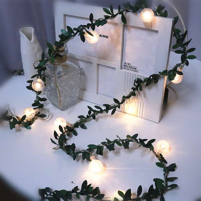 

Artificial Leaf Decor String Light, Multicolor