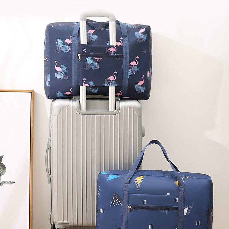 

1pc Cartoon Graphic Travel Clothing Storage Bag, Multicolor